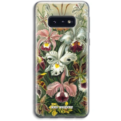 Afbeelding van Case Company® hoesje geschikt voor Samsung Galaxy S10e Haeckel Orchidae Soft Cover Telefoonhoesje Bescherming aan alle Kanten en Schermrand