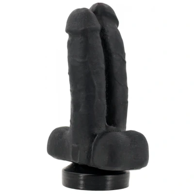 Afbeelding van Dubbele Dildo Raider Zwart