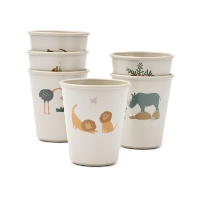 Afbeelding van Liewood kinderbekers lana all together sandy 6st