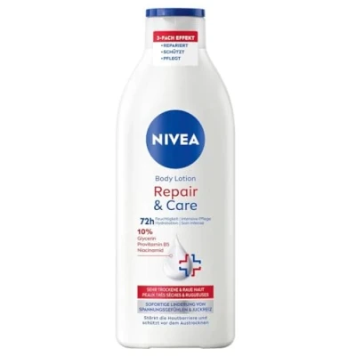 Afbeelding van 3x NIVEA Bodylotion Repair &amp; Care 400 ml