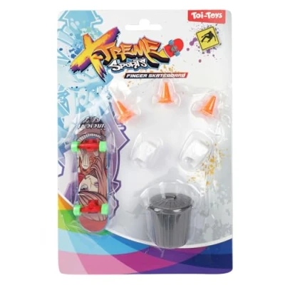 Afbeelding van Vinger Skateboard Met Accessoires Fingerboard Skatepark Inclusief