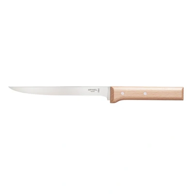 Afbeelding van Opinel Parallèle N121 fileermes 18cm RVS/beukenhout doos