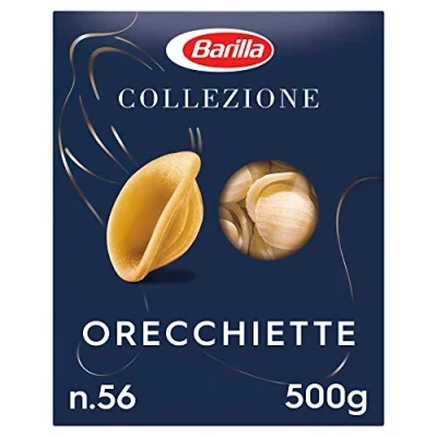 Afbeelding van Barilla Collezione Orecchiette Harde tarwepasta, altijd al dente, 12 stuks (12 x 500 g)