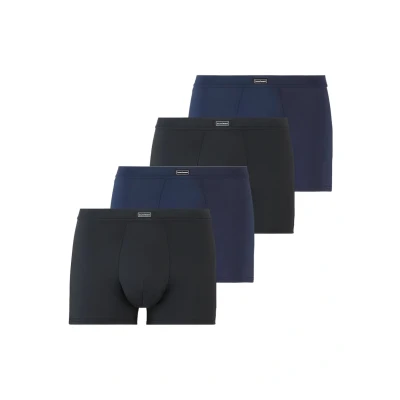 Afbeelding van Bruno Banani 4ER PACK Micro Simply Boxershort, Heren, Maat: XXL, Blaugrau schwarz