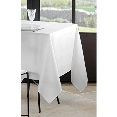 Afbeelding van Lovely Casa N154689019 tafelkleed Nelson, polyester, 300 x 148 cm, wit