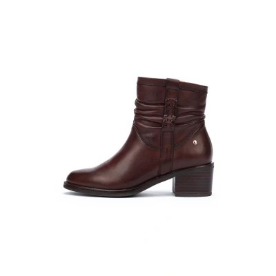 Afbeelding van Pikolinos Bacarot Korte laarzen, Dames, Maat: 38, Dark brown Leer