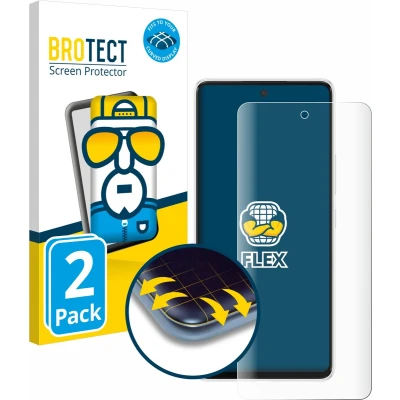 Afbeelding van BROTECT Screenprotector voor Samsung Galaxy A53 5G Folie Beschermfolie transparant volledig dekking (2 Stuks)
