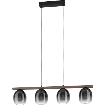 Afbeelding van Filago Hanglamp E27 88 cm Zwart/Bruin Bruin Staal EGLO