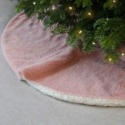 Afbeelding van Unique Living Kerstboomrok Hanna Old Pink