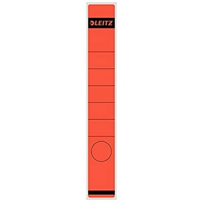 Afbeelding van Leitz Zelfklevende Rugetiketten 1648 Formaat 38 X 290 Mm Kleur Rood