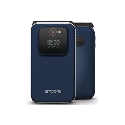 Image de emporiaJOY LTE 4G téléphone de service RAM 64 Mo / Mémoire interne 128 microSD slot Écran LCD 240 x 320 pixels rear camera 2 MP bleu