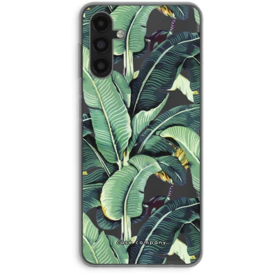 Afbeelding van Case Company® hoesje geschikt voor Samsung Galaxy A04s Bananenbladeren Soft Cover Telefoonhoesje Bescherming aan alle Kanten en Schermrand