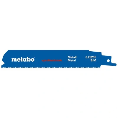 Afbeelding van Metabo 628255000 5 reciprozaagbladen, metaal 150 stuk(s)