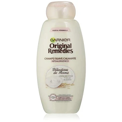 Afbeelding van Styling Crème Garnier Original Remedies Delicatesse Haver (600 ml)