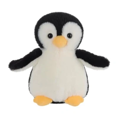 Afbeelding van Apricot Lamb Zwarte Pinguïn Pluchen Knuffel voor Kinderen Zwart (Zwarte Pinguïn, 23 cm)
