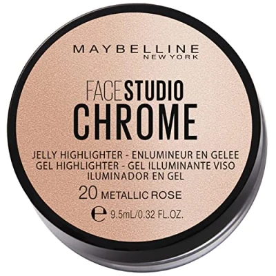 Afbeelding van Maybelline Face Studio Chrome Jelly Highlighter 20 Metallic Rose