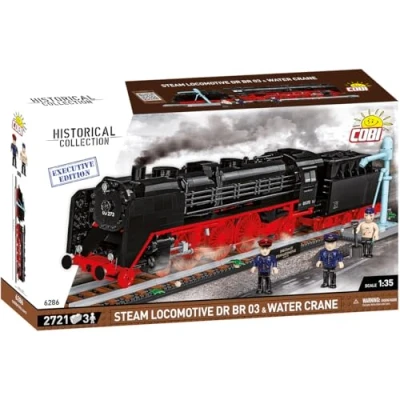 Afbeelding van COBI 6286 DR BR03 Stoom Locomotief &amp; Water kraan