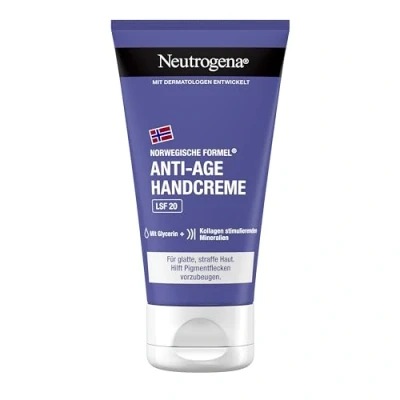 Image de Neutrogena Formule norvégienne Crème anti âge Pour les mains Avec SPF 20 hydratante au collagène une peau lisse et ferme 75 ml