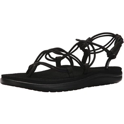 Afbeelding van Teva VOYA Infinity Outdoorsandalen, Dames, Maat: 40, Black Leer en textiel