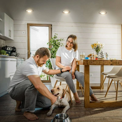 Afbeelding van Briloner Klira Set van 3 inbouwspots voor badkamer 230V 7589032 Dimbaar Ra90 hoge kleurvastheid CTS schakelaar Spatwaterdicht Plat 9 x cm Nikkel mat
