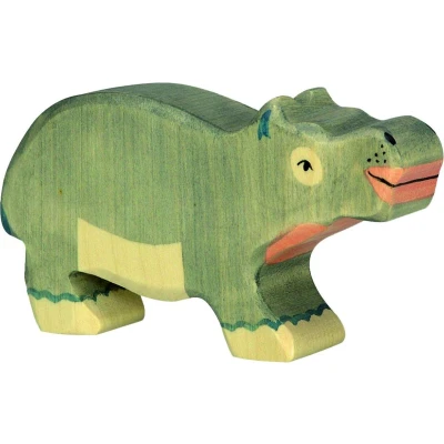 Afbeelding van Holztiger nijlpaard kalf 11 cm