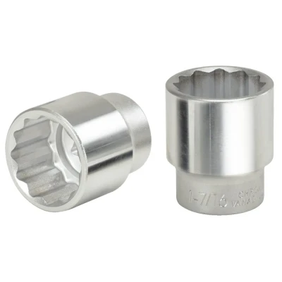 Afbeelding van KS Tools, Dopsleutel + dopmoer, 1&quot; 12 kant stopcontact kort