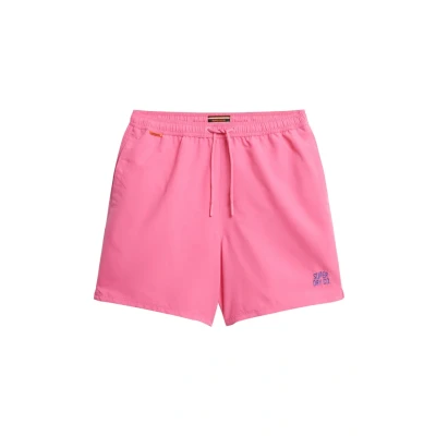 Afbeelding van Superdry Essential INCH Zwemshorts, Heren, Maat: XL, Shocking pink
