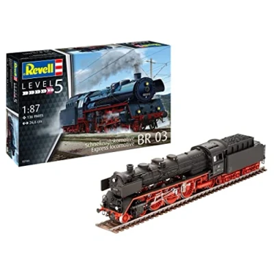 Afbeelding van Revell 02166 Schnellzuglokomotive BR03 Locomotief (bouwpakket) 1:87