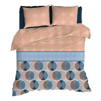 Afbeelding van Romanette Briancon Dekbedovertrek Tweepersoons 200x200/220 cm Cinnamon