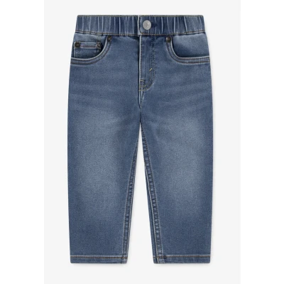 Afbeelding van Levi&#039;s SLIM Dobby PULL ON Straight leg jeans voor kinderen, Maat: 74, Tarnation