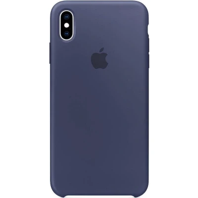 Afbeelding van Apple Siliconen Back Cover voor iPhone XS Max Blauw