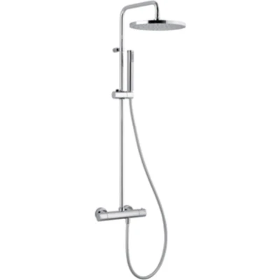 Afbeelding van Plieger Royal doucheset chroom HOH=15cm met stortdouche Ø25cm,