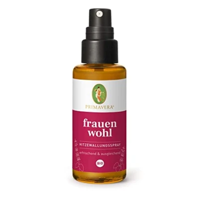 Afbeelding van Primavera Fem Comfort Bodyspray Verkoeling en verfrissing bij opvliegers aromatherapie etherische olie