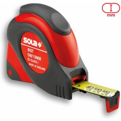 Afbeelding van Rolbandmaat staal SOLA BigT 8 m x 25 mm