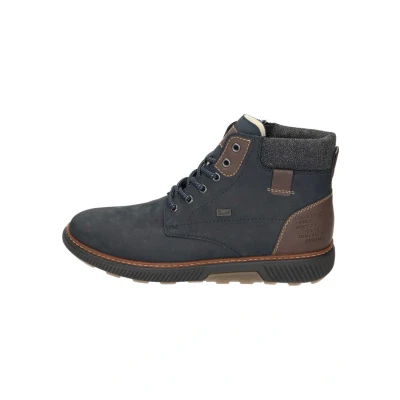 Afbeelding van Rieker Veterboots, Heren, Maat: 43, pazifik moro granit Nubukleer