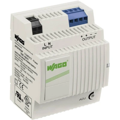 Afbeelding van WAGO EPSITRON® COMPACT POWER 787 1011 DIN rail netvoeding 12 V/DC 4 A 48 W Aantal uitgangen: 2 x Inhoud: 1 stuk(s)