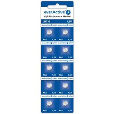 Afbeelding van 10x in blister everActive AG3 G3 LR736 BL163