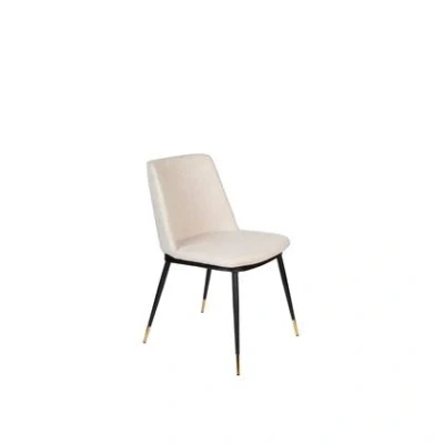 Afbeelding van Feliz Lifestyle Lionel Eetkamerstoelen Beige Set van 2