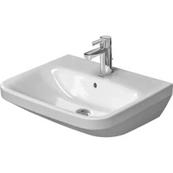 Afbeelding van Duravit DuraStyle wastafel wit wondergliss (55 x 44 cm) 1 kraangat,