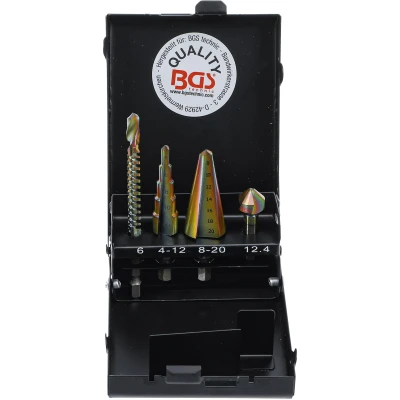 Afbeelding van BGS HSS G multi borenset 4 delig