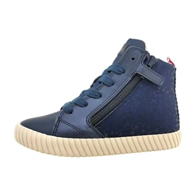 Image de Geox Baskets J Mirroless Girl A pour fille, bleu, 36 EU
