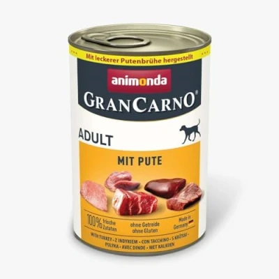 Afbeelding van animonda GranCarno Original 12/24 x 400 g Kalkoen 24x400g