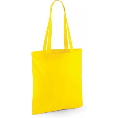 Afbeelding van Tas One Size Westford Mill Yellow 100% Katoen