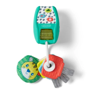 Afbeelding van Infantino Rammelaar Essentials Music &amp; Lights Sleutelbos Maat 0 1jaar