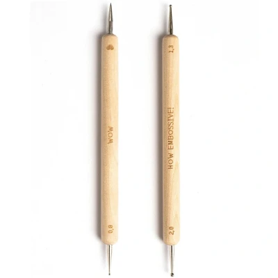 Afbeelding van Arts &amp; Crafts Set van 2 embossing pennen