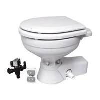 Afbeelding van Jabsco Quiet Flush toilet (elektrisch) 24V Grote pot, pomp