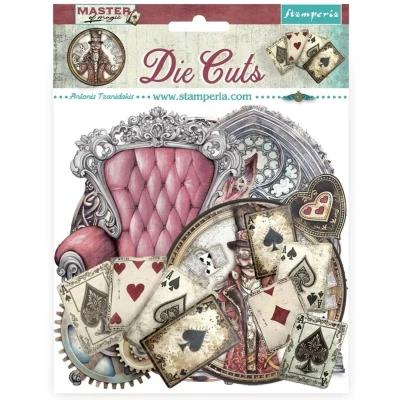 Afbeelding van Stamperia Master of Magic Die Cuts (40pcs) (DFLDC112)