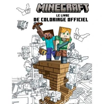 Image de Minecraft Le livre de coloriage officiel