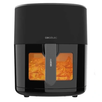 Afbeelding van Cecotec Luchtfriteuse 6,5 L Olievrije Friteuse met Cecofry Fantastik Venster 6500. 1700 W, PerfectCook technologie, 12 kookstanden, touchscreen, instelbaar 80 200ºC, 0 60 minuten
