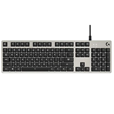Afbeelding van Logitech G413 Mechanisch Gaming Toetsenbord Qwerty US Zilver